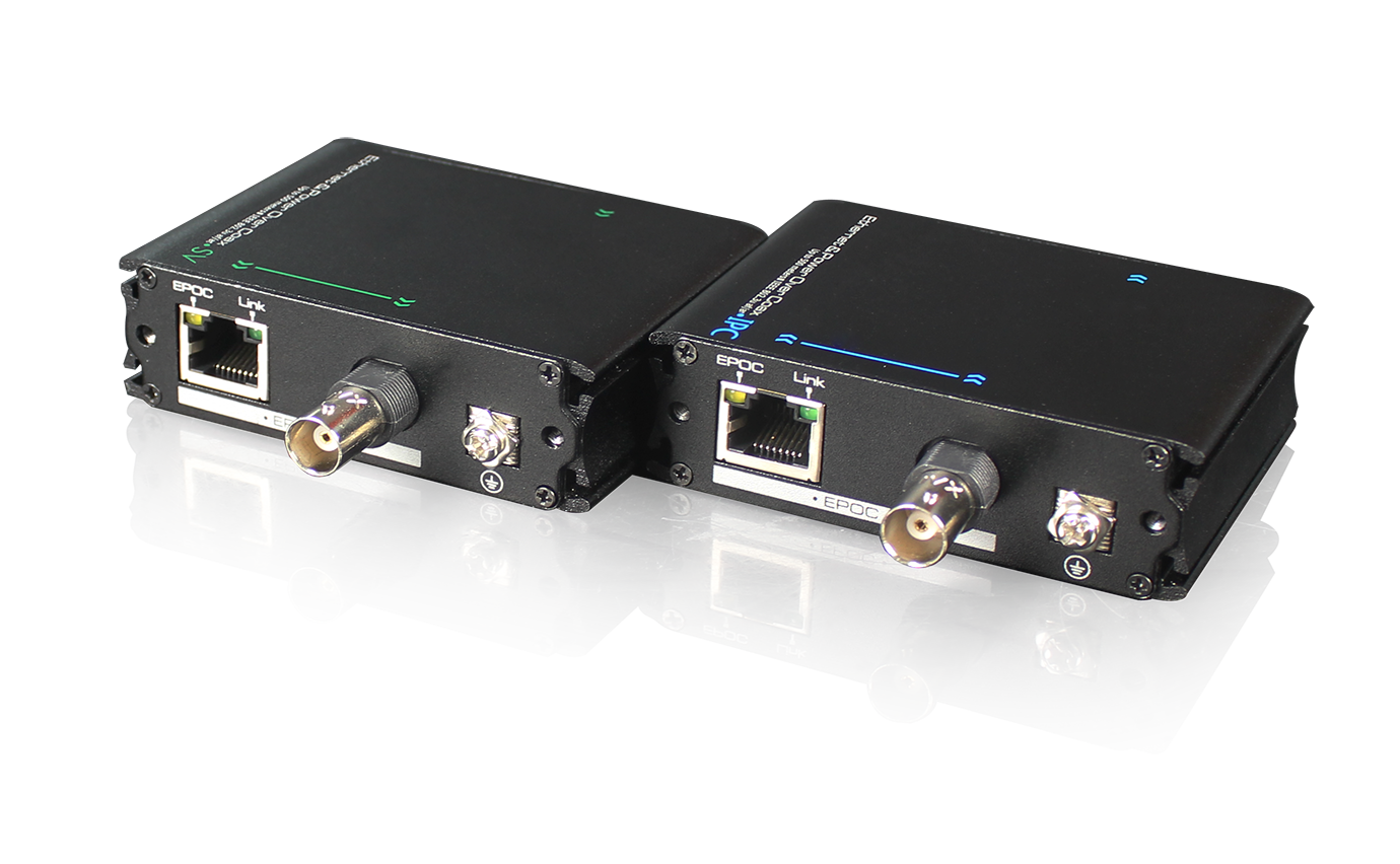 同軸線網(wǎng)絡(luò)延長器（POE供電）