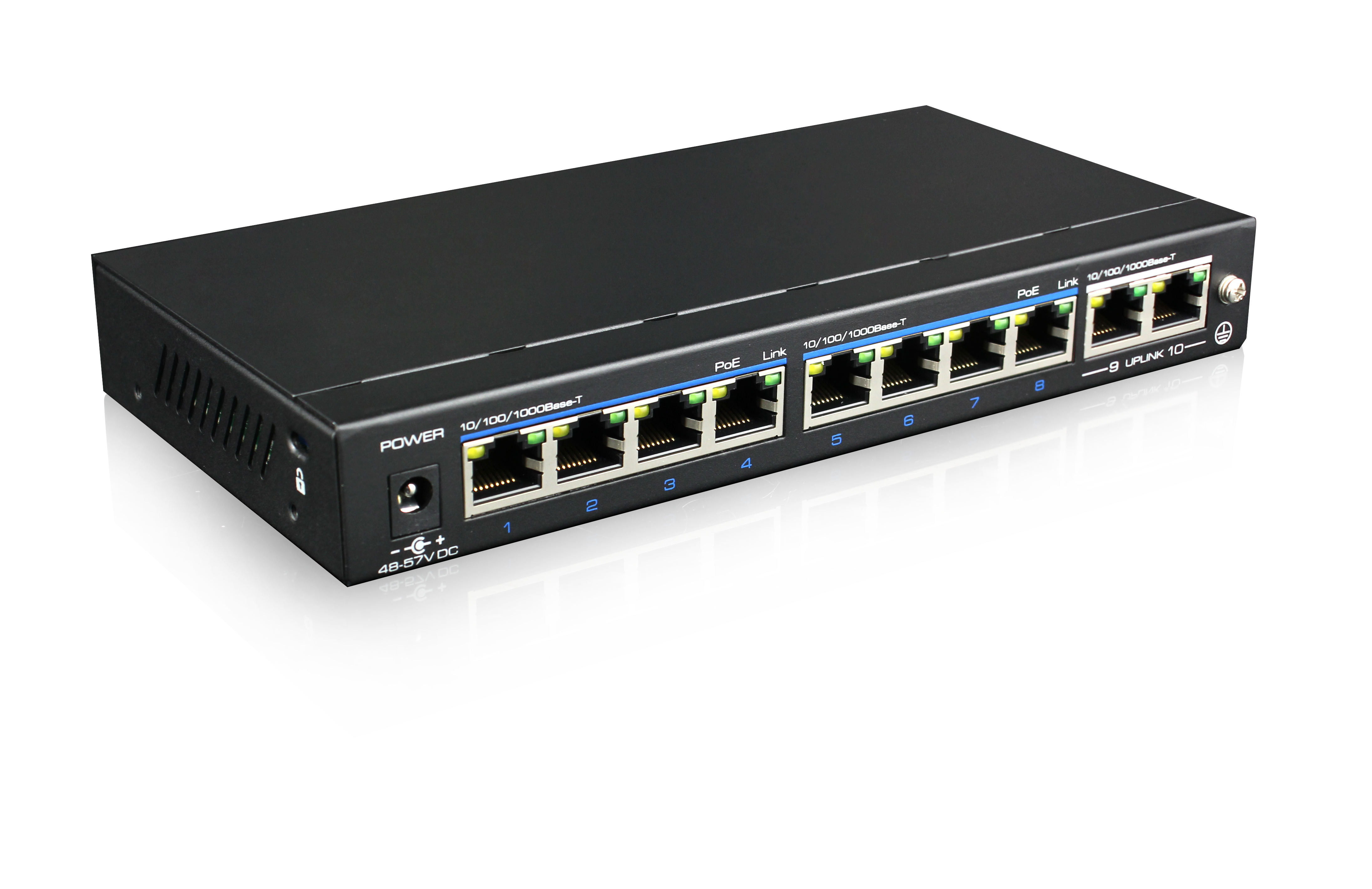 8口全千兆PoE交換機（雙上聯(lián)）